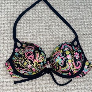 Victoria’s Secret push up paisley bikini top